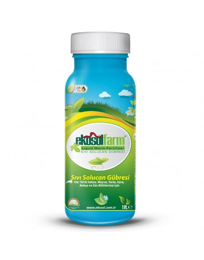 EkosolFarm Sıvı Solucan Gübresi 1 Litre
